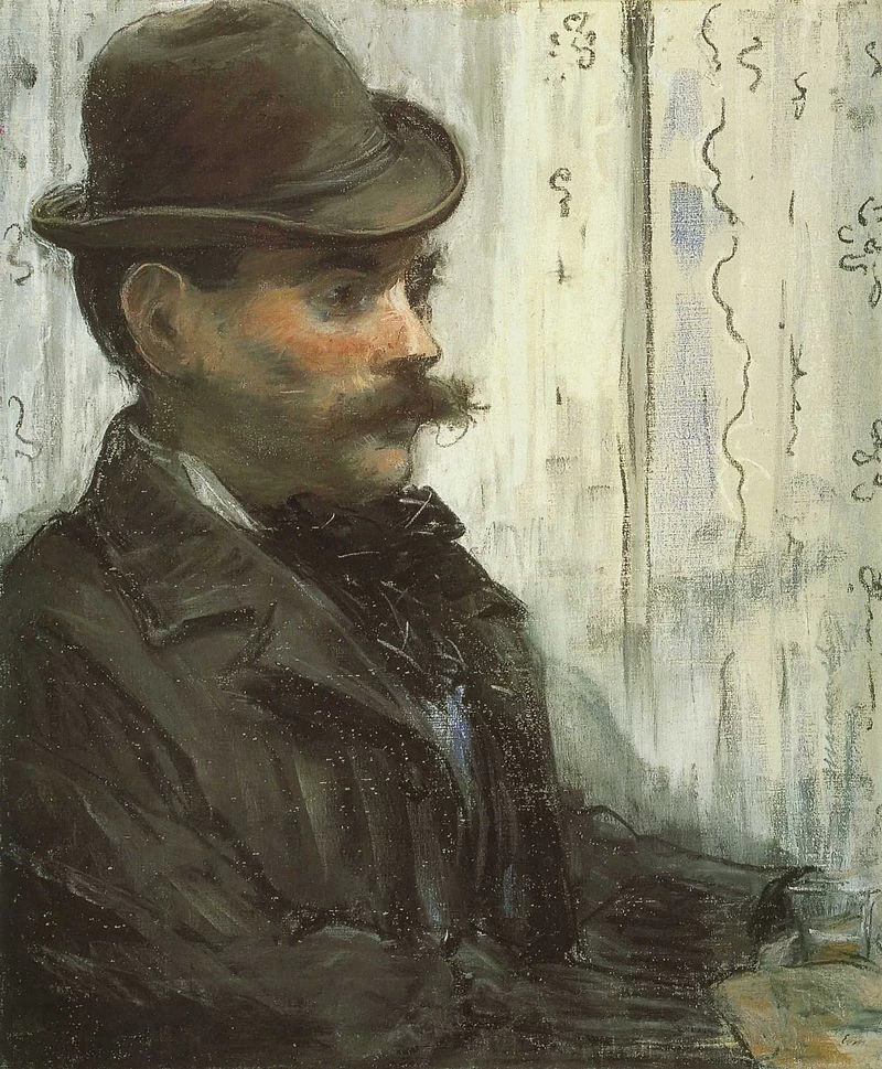  344-Édouard Manet, Uomo con bombetta-Art Institute of Chicago 
